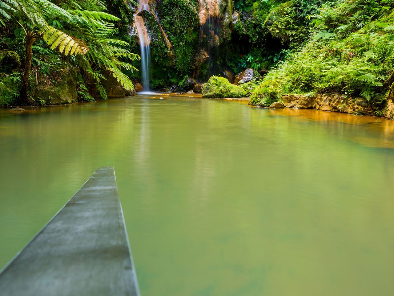 Caldeira Velha, Naturpool(s) auf den Azoren