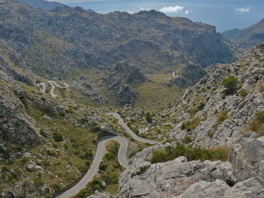 Passstraße nach Sa Calobra, Mallorca