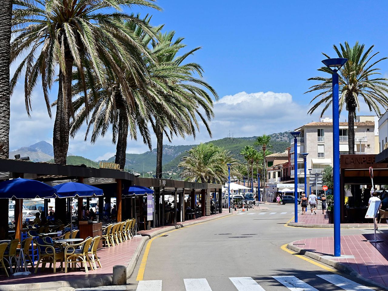 Hafenpromenade in Port d’Andratx