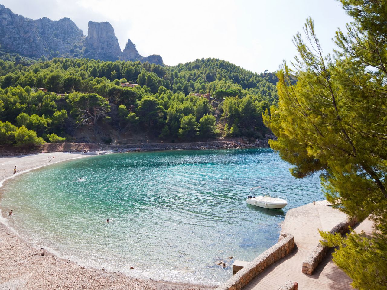 Cala Tuent, Bucht und Strand auf Mallorca 