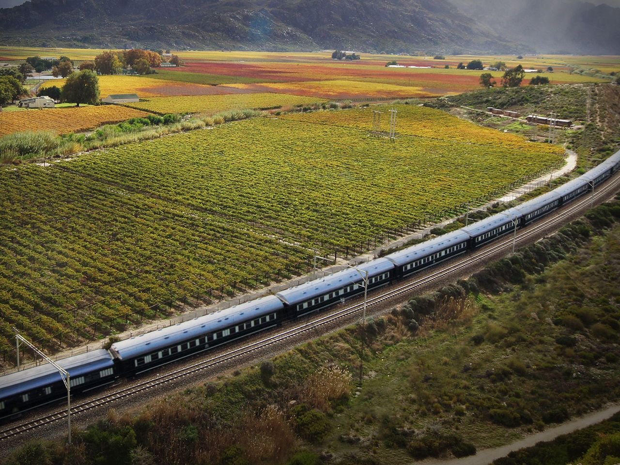 Luftaufnahme vom Pride of Africa