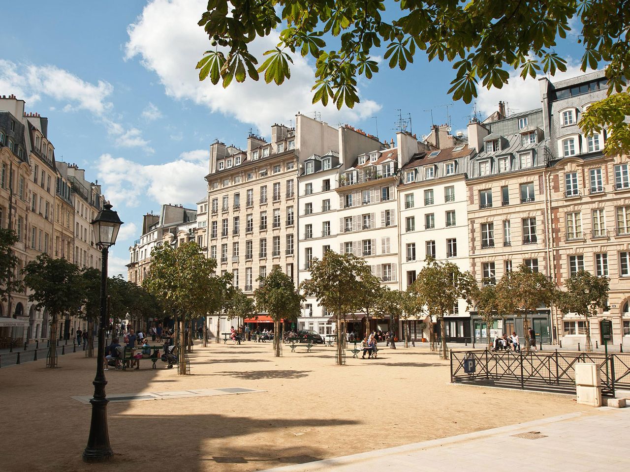 Place Dauphine, Île de la Cité in Paris