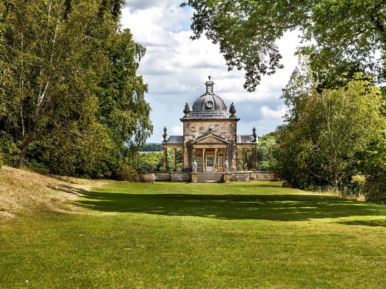 Castle Howard, Tempel der vier Winde, Bridgerton-Drehort
