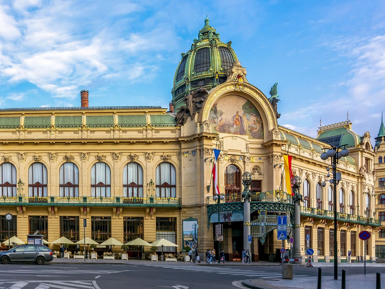 Das Gemeindehaus von Prag