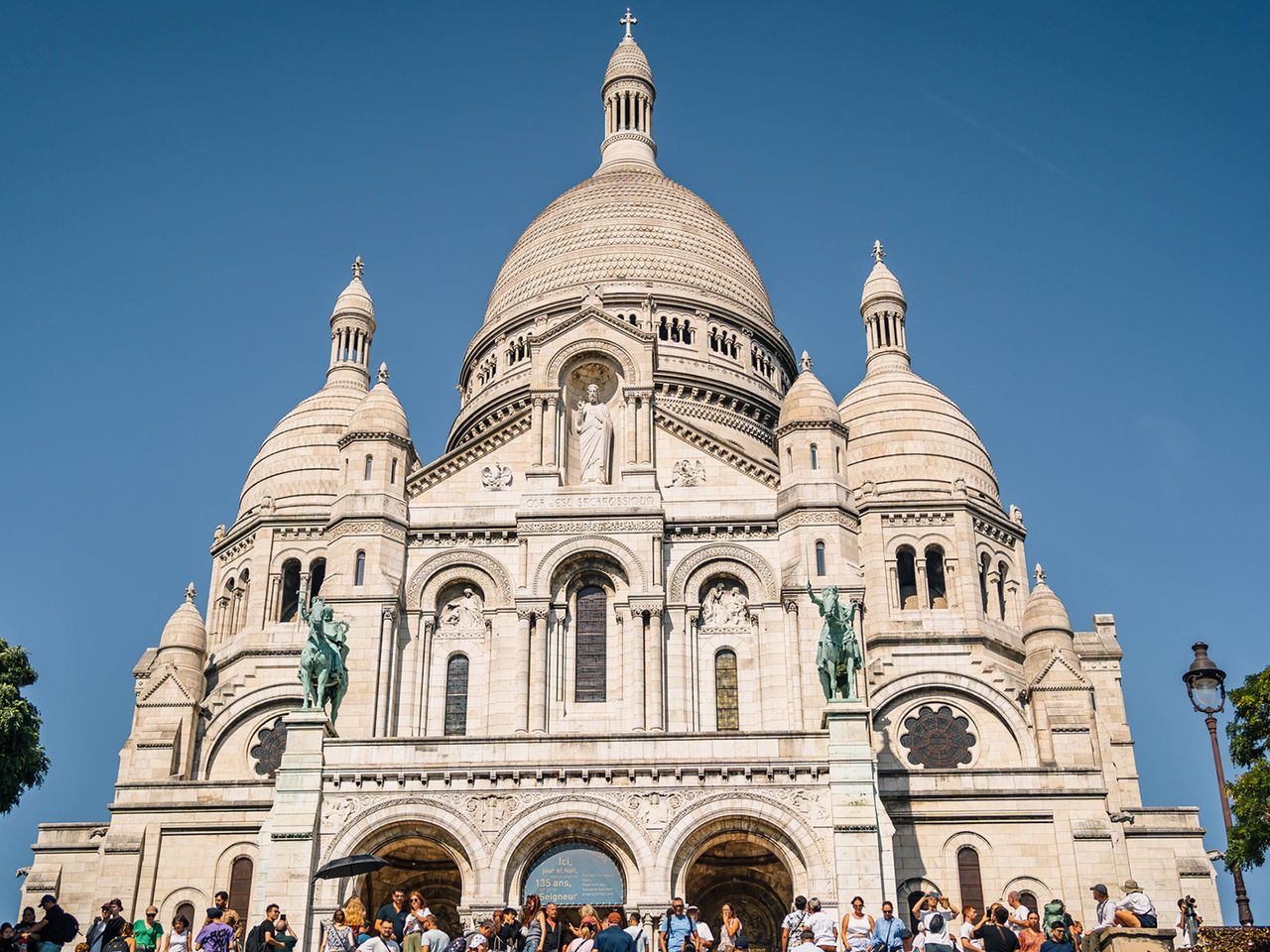 Sacre Coeur de Montmartre in Paris