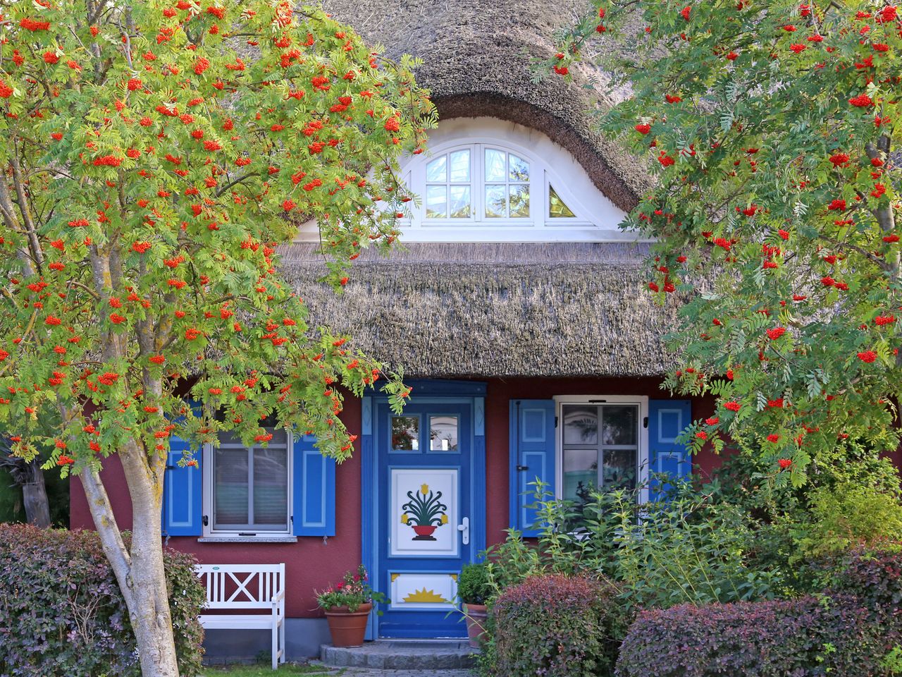Historisches Reetdachhaus in Ahrenshoop