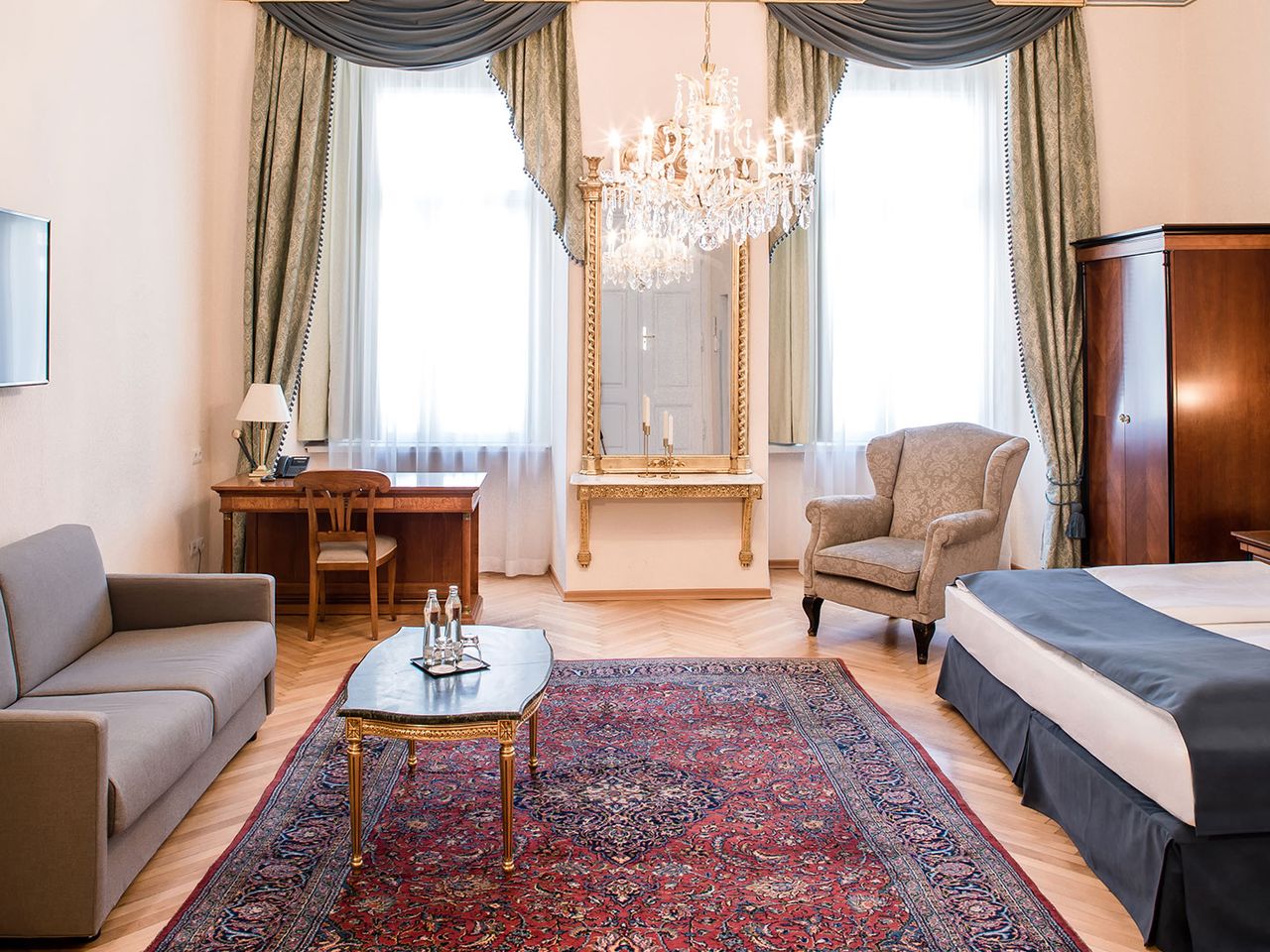 Zimmer im Palais-Hotel Erzherzog Johann Graz