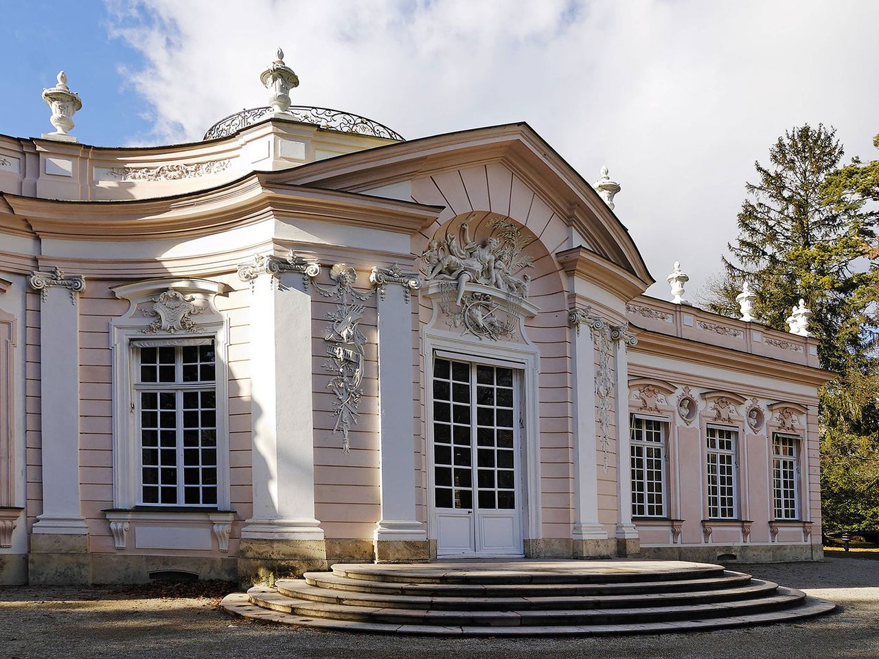 Schloss Amalienburg in München von außen