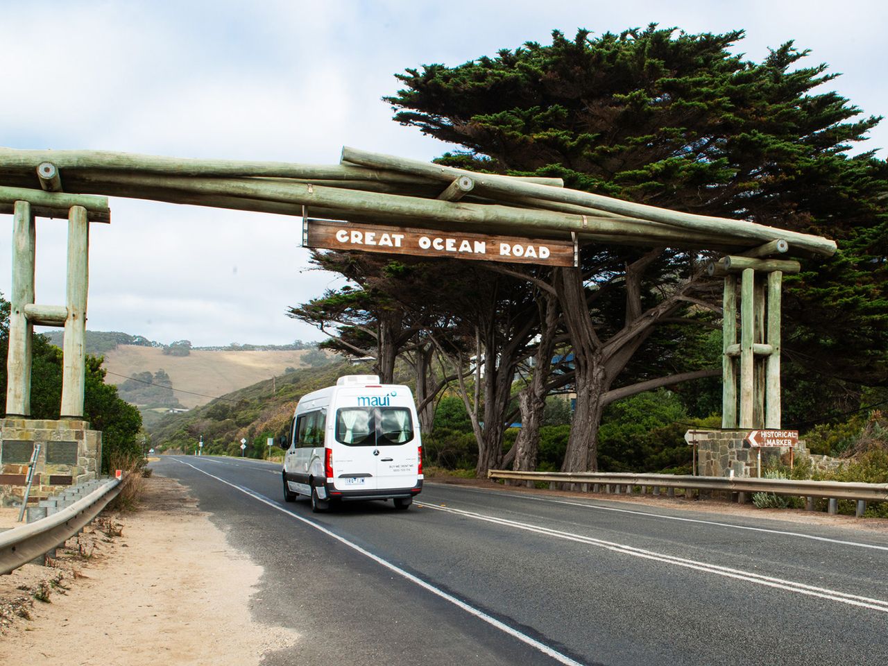 Memorial Arch an der Great Ocean Road