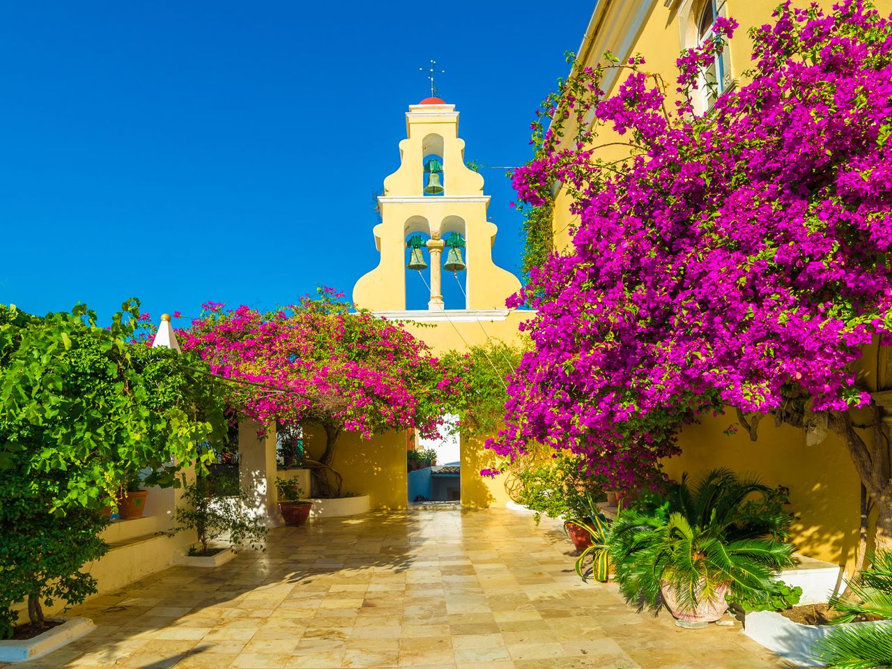 Kloster Paleokastritsa auf Korfu