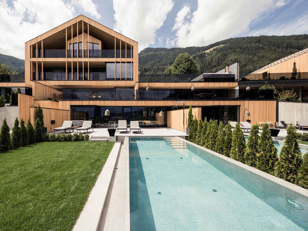 Suite mit Pool im Chalet Purmontes, Italien
