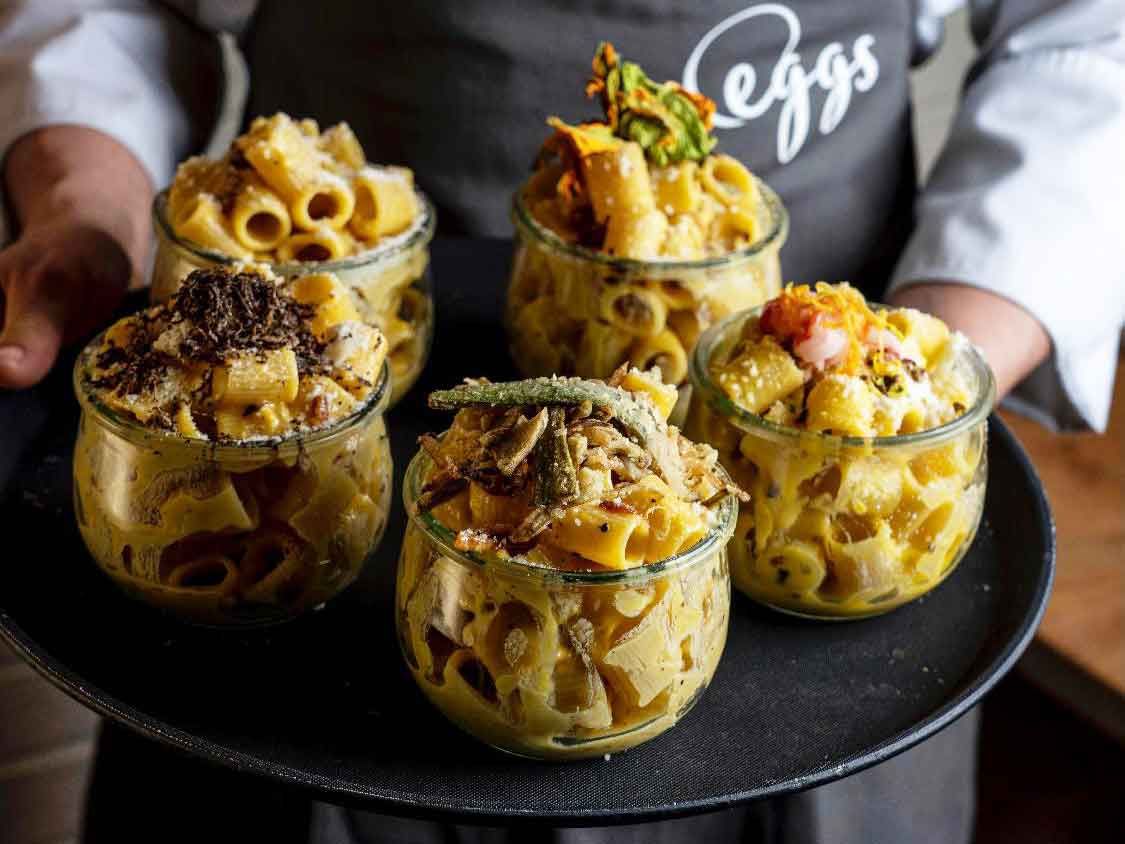 Restaurant Eggs in Rom, Italien