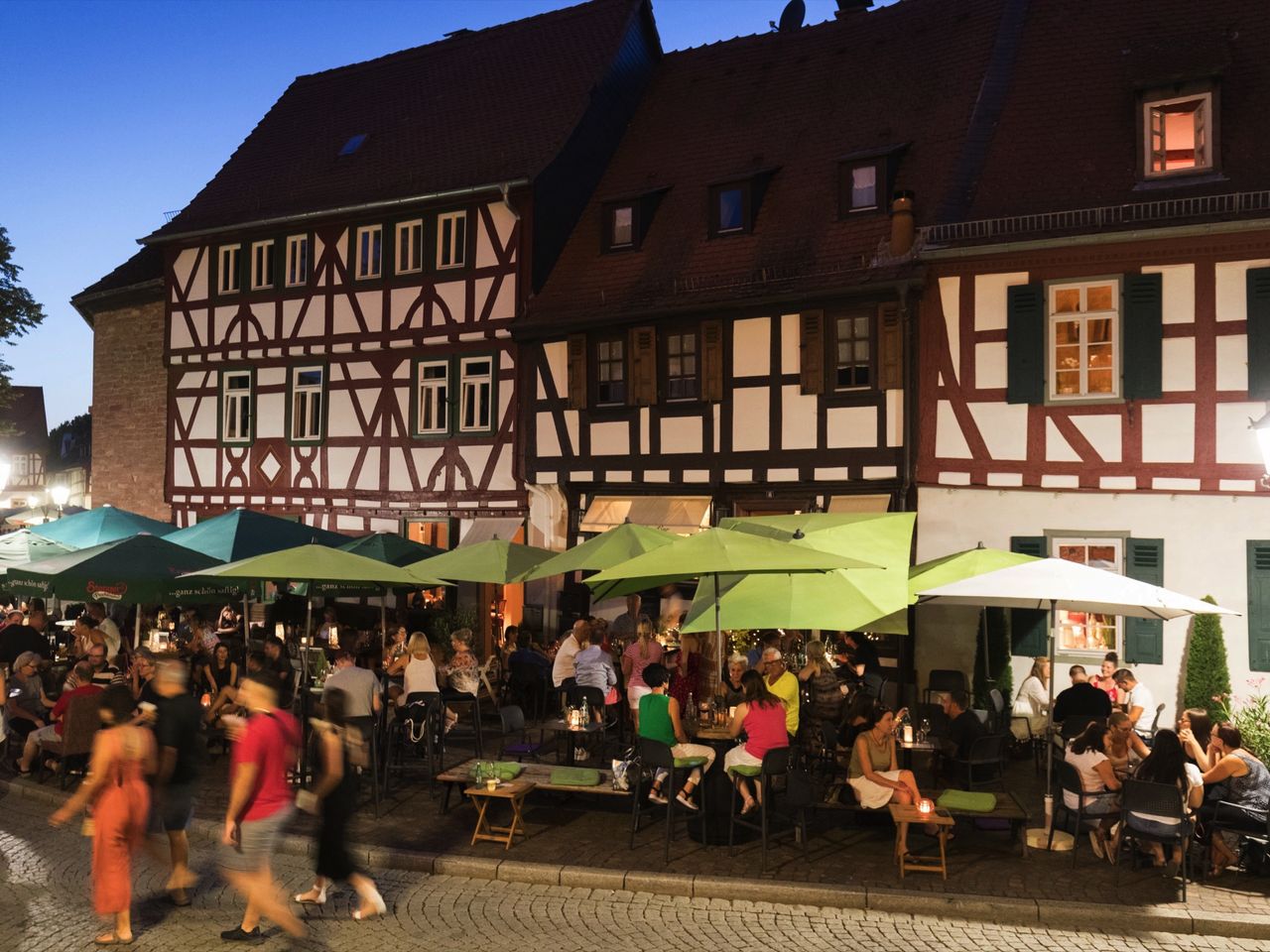 Fachwerkhäuser in Seligenstadt