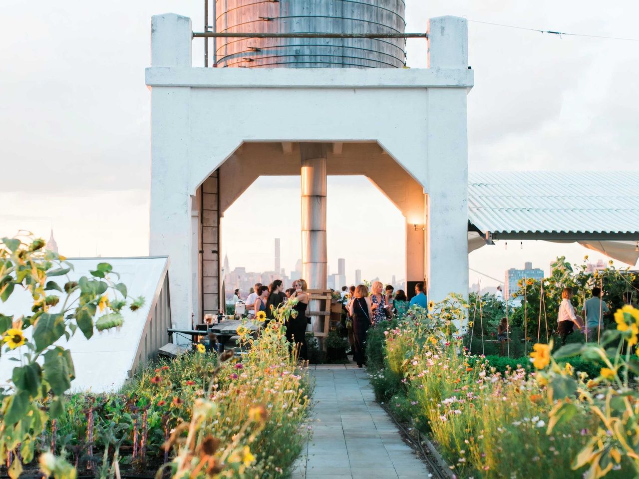 Brooklyn Grange Rooftop Farm, Manhattan, New York City