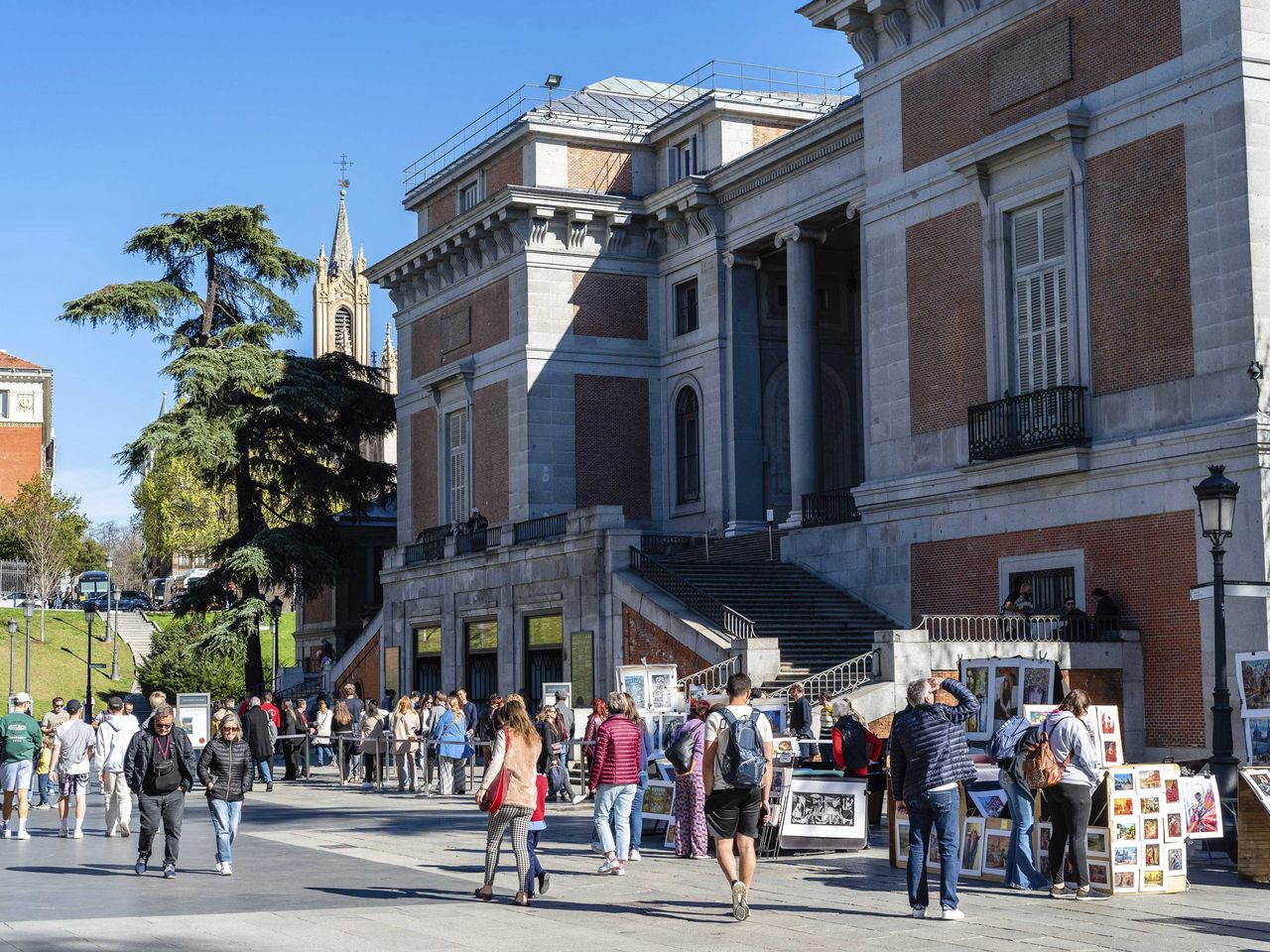 Madrid Prado-Museum von außen