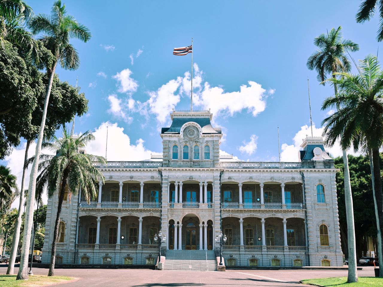 Frontalansicht Iolani Palace
