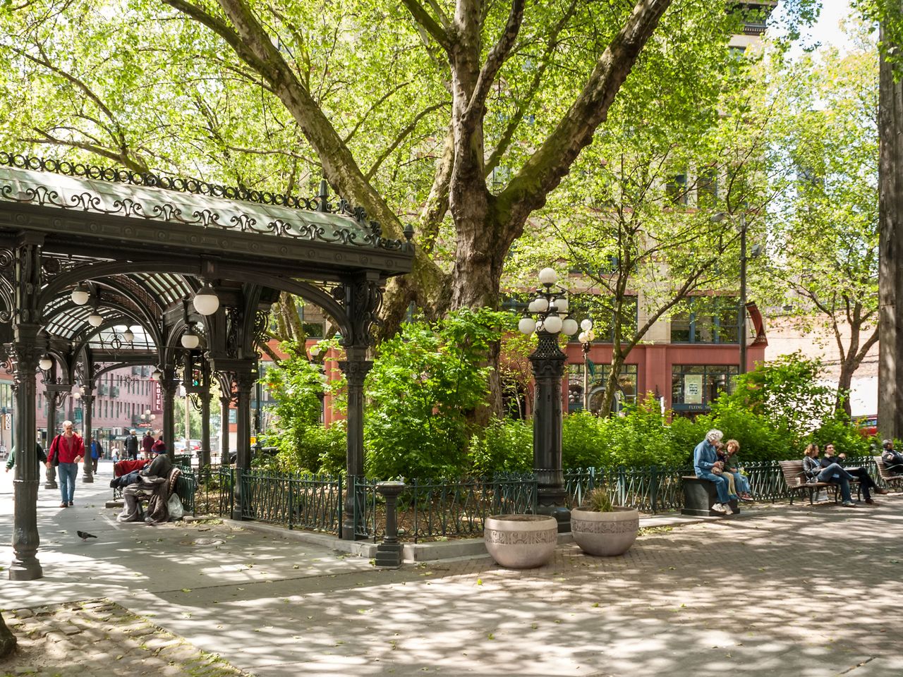 Pioneer Square Historic District in Seattle