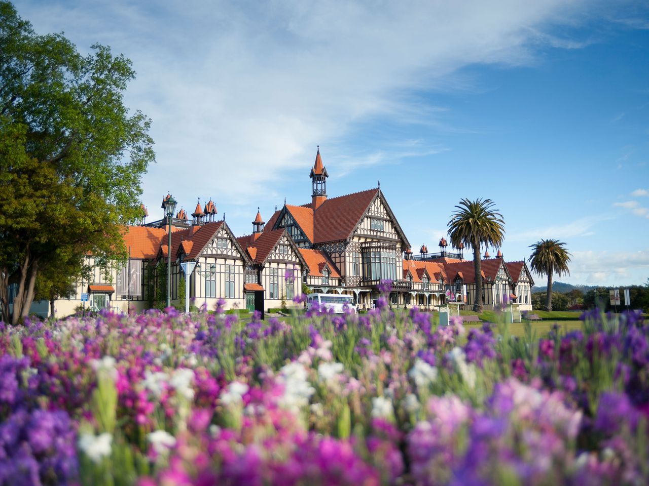 Bath House Building von Rotorua, Neuseeland