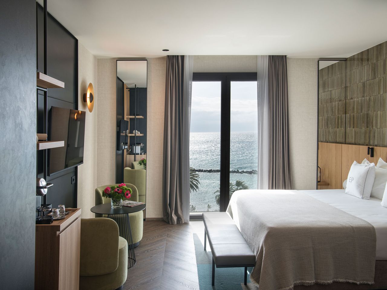 Deluxe Zimmer mit Meerblick, Europa Palace Sanremo