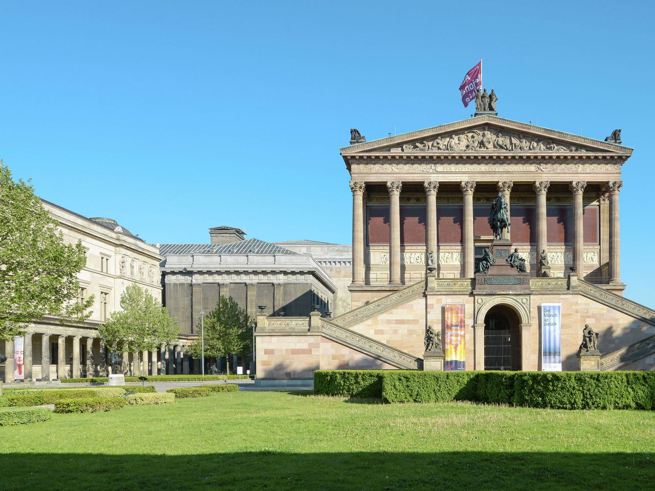 Au&szlig;enansicht Alte Nationalgalerie Berlin