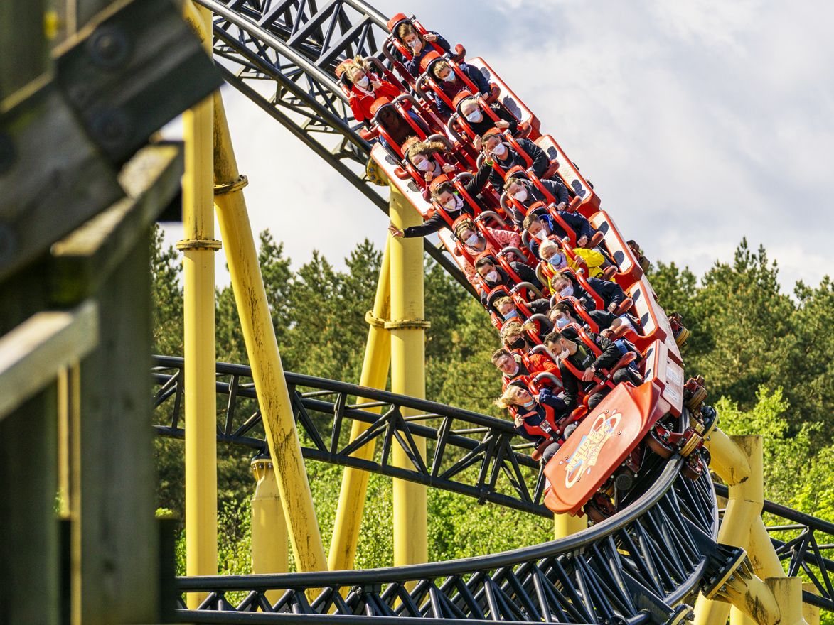Achterbahn im Heide Park Resort, Soltau
