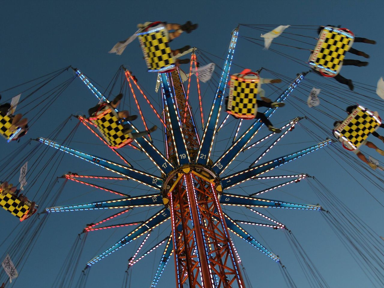 Kettenkarussell auf dem M&uuml;nchner Oktoberfest