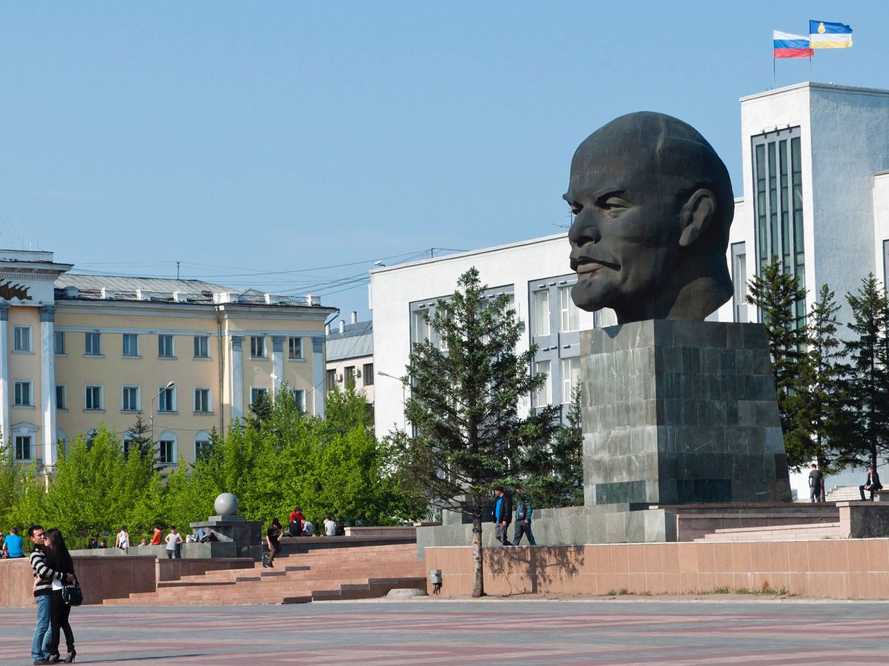 Das Lenin Denkmal in Ulan Ude