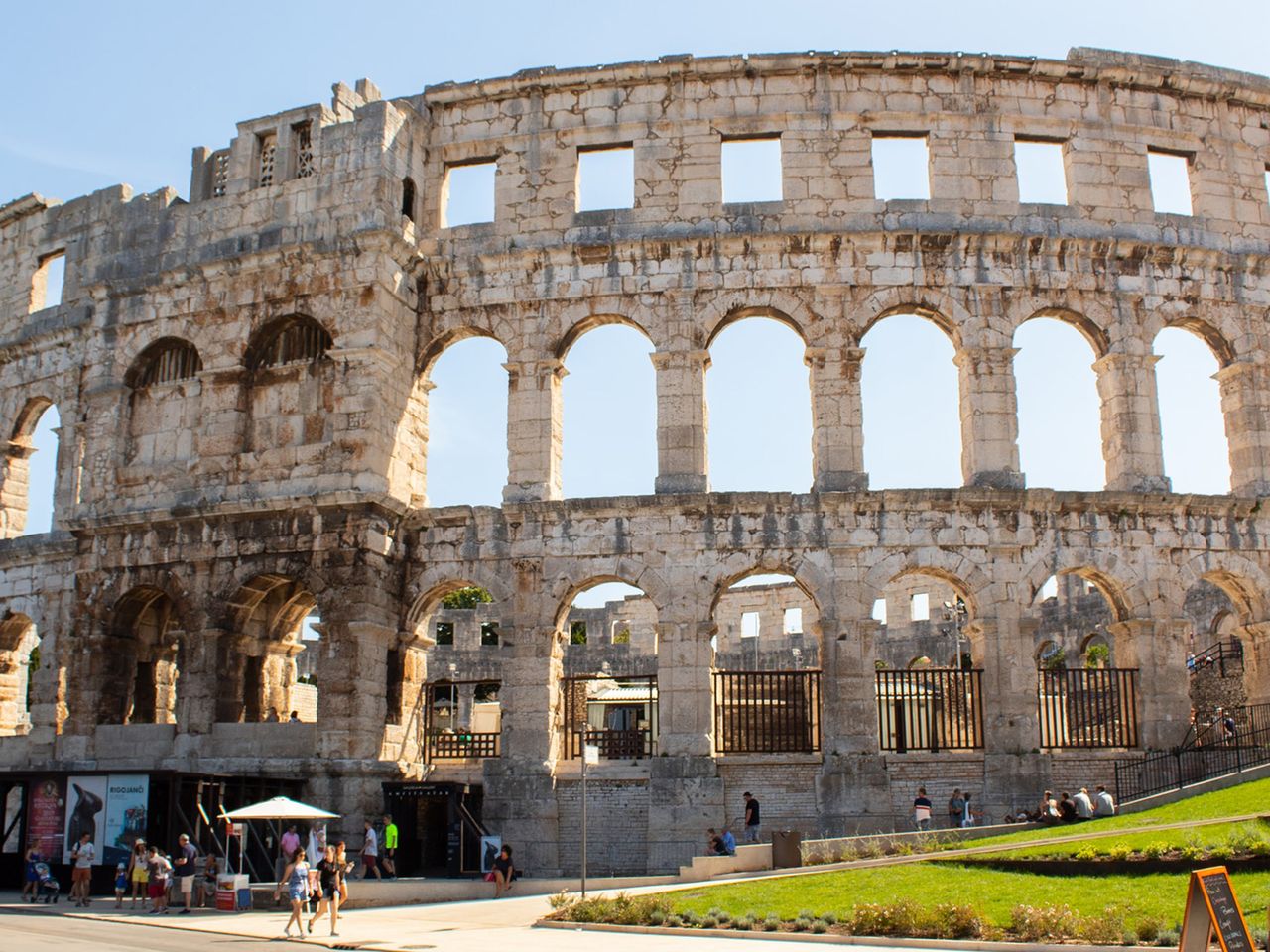 Kroatien Pula Amphitheater