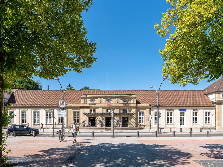 Franken Coburg Bahnhof