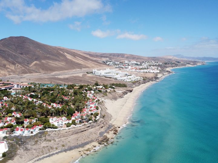 Morro Jable auf Fuerteventura und der Strand