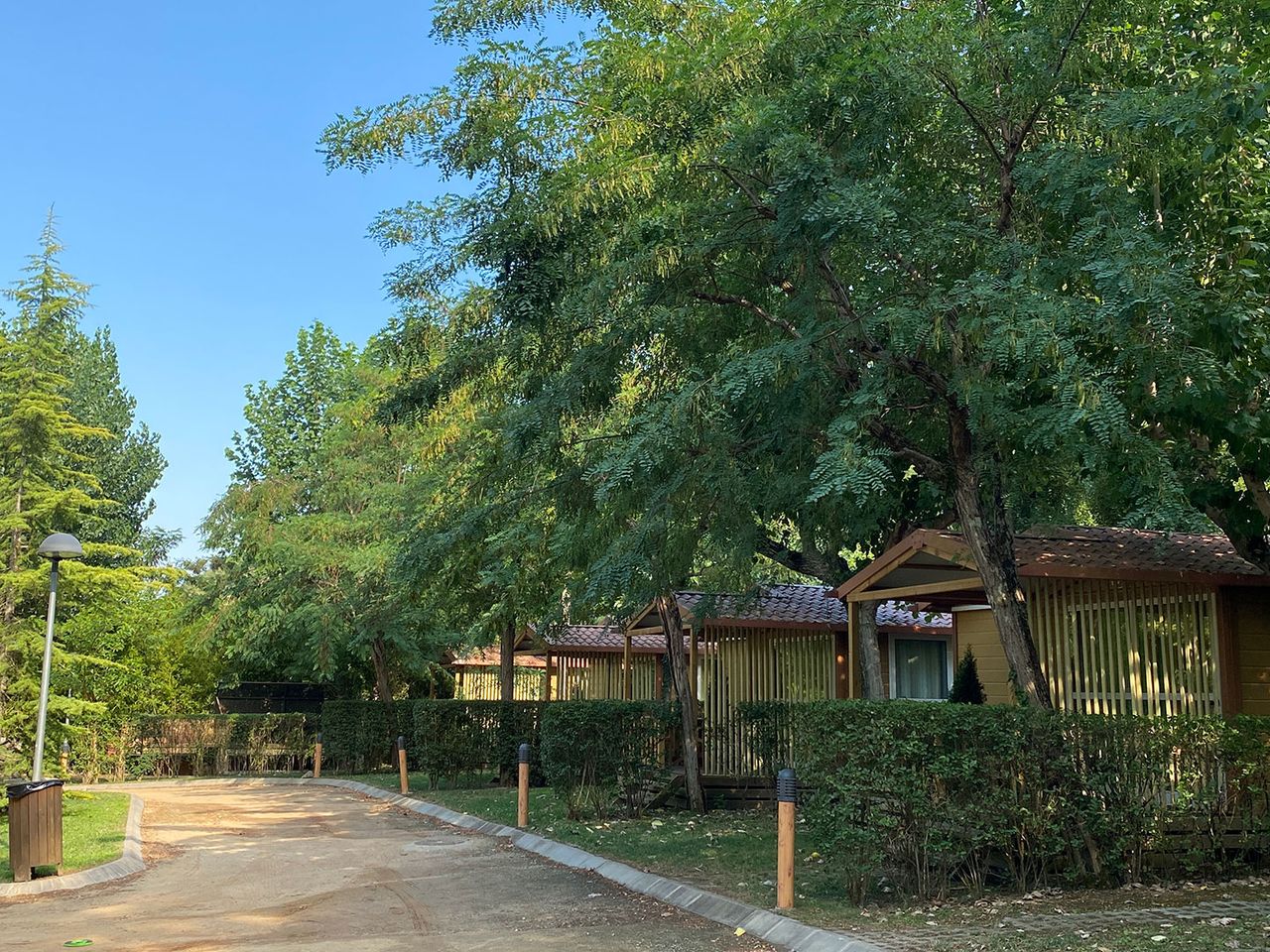 Bungalows auf dem Campingplatz Bassegoda Park