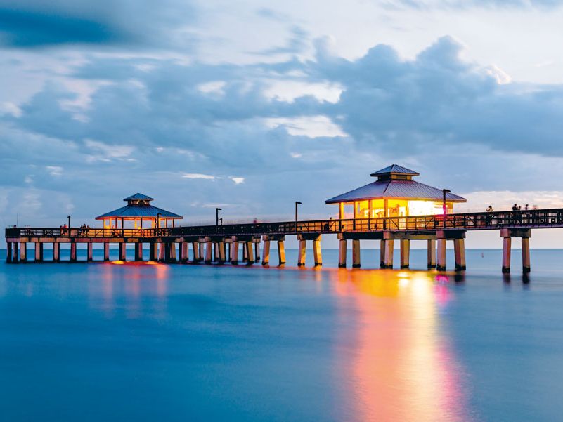 Florida, Fort Myers Beach, Pier