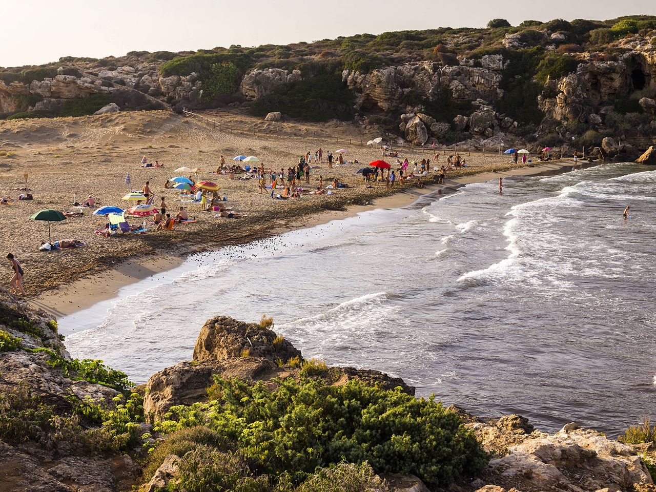 Calamosche Beach, Sizilien
