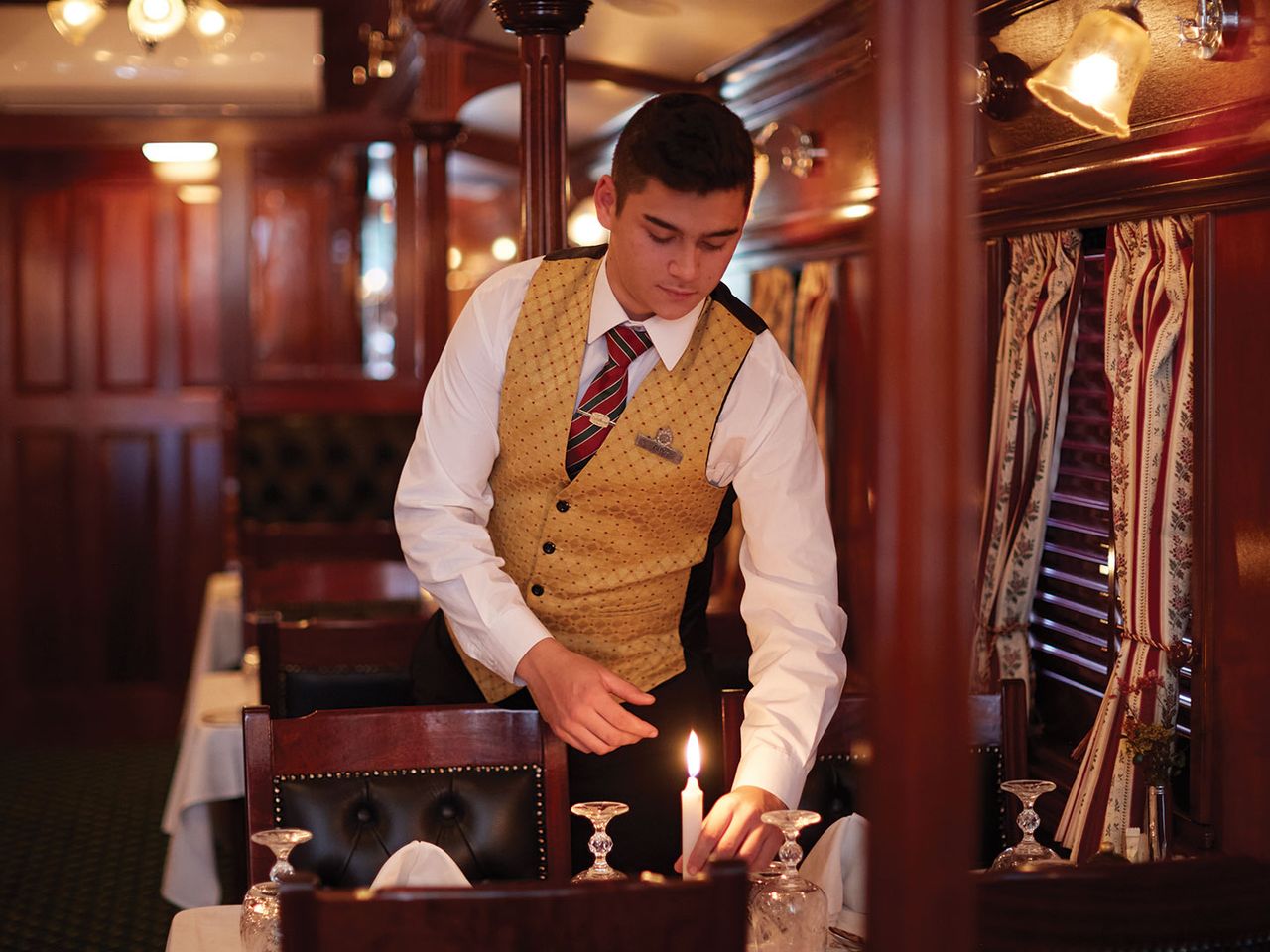 Steward im Pride of Africa, Vorbereitung Dinner