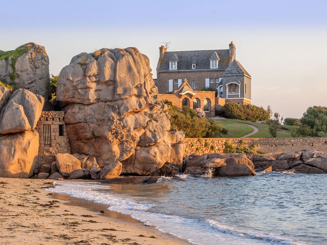 Trégastel in der Bretagne 