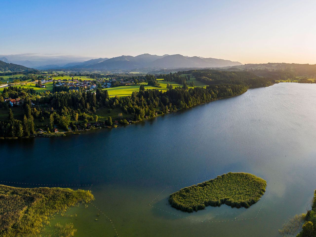 Niedersonthofener See im Allgäu