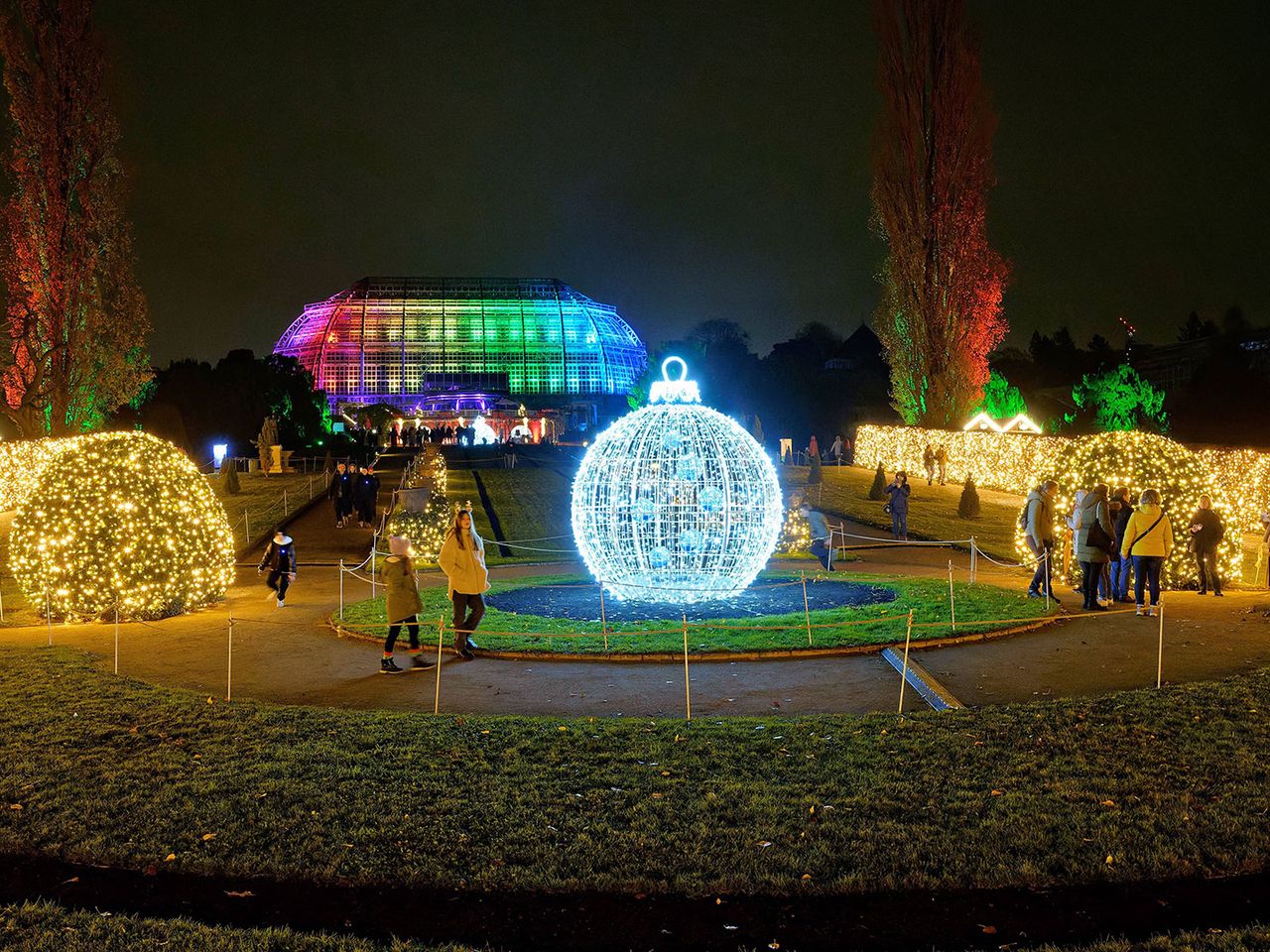 Christmas Garden im Botanischen Garten Berlin