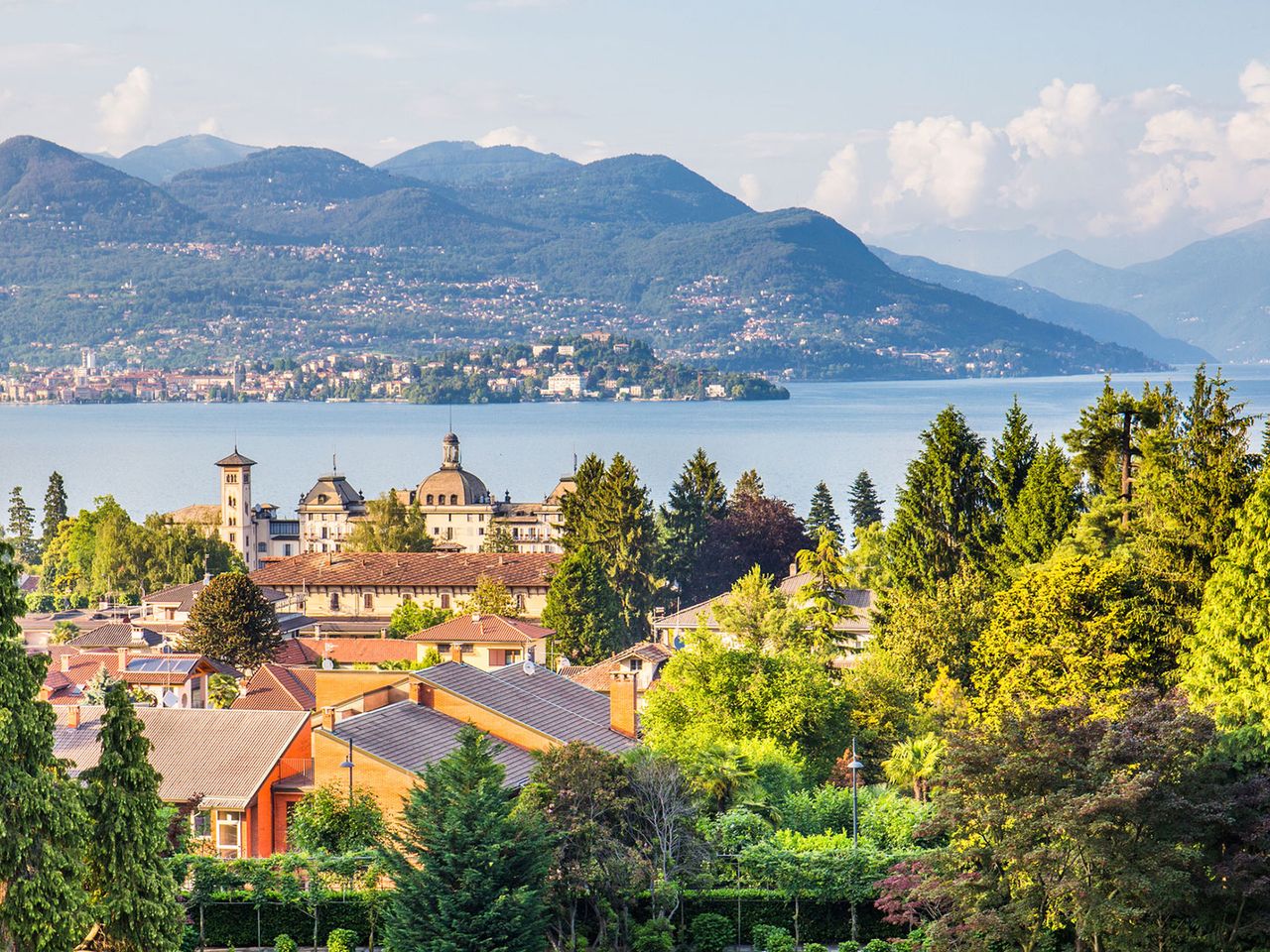 Stresa, Blick auf den Lago Maggiore