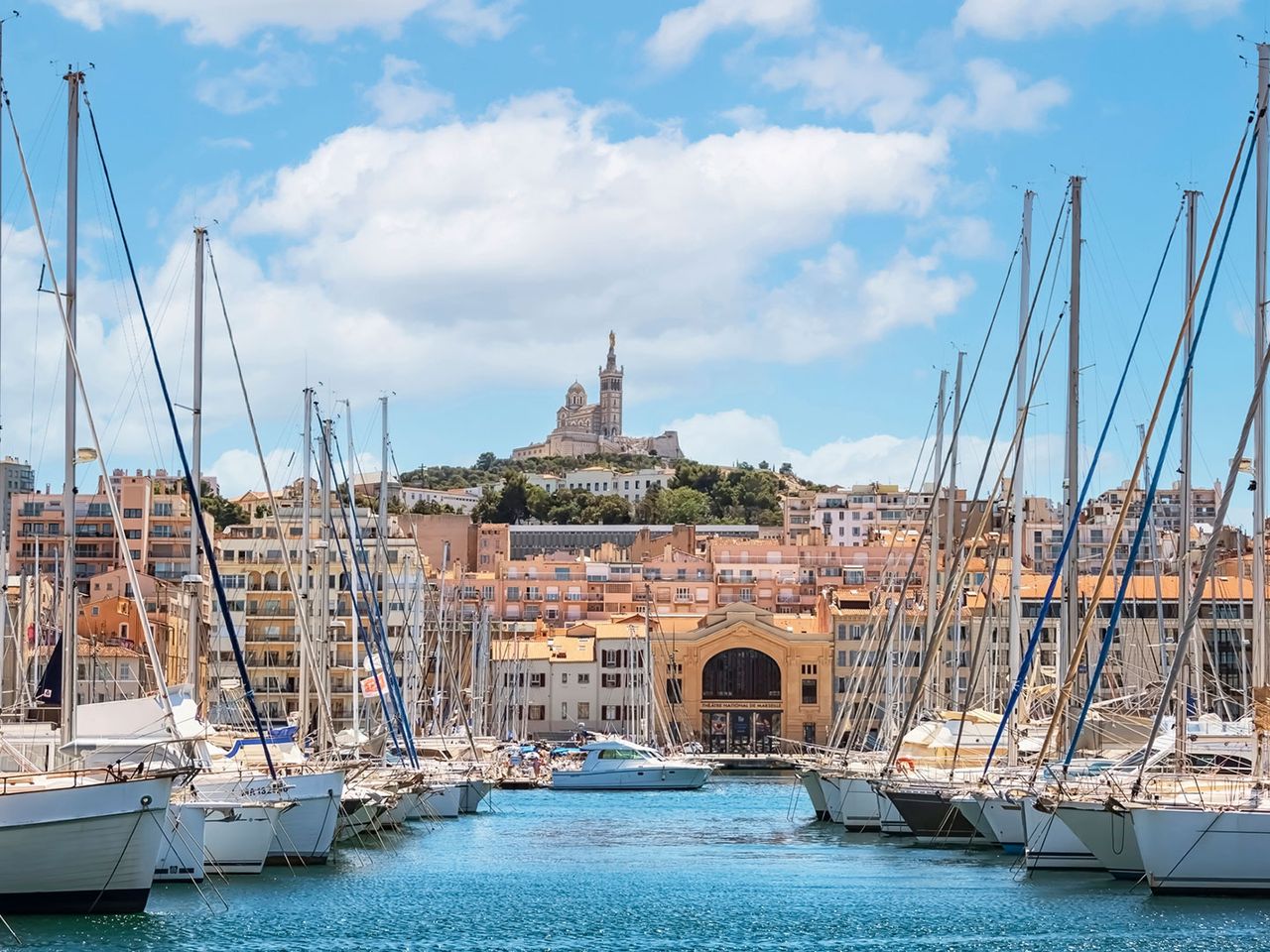 Der Alte Hafen in Marseille