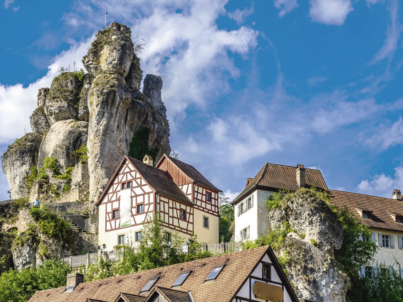 Tüchersfeld in der Fränkischen Schweiz