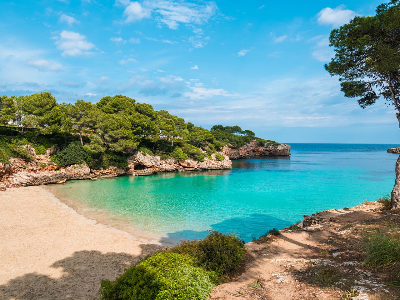 Cala Santany&iacute; auf Mallorca
