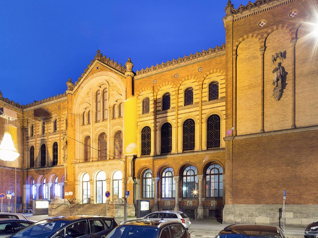 Künstlerhaus Hannover am Abend