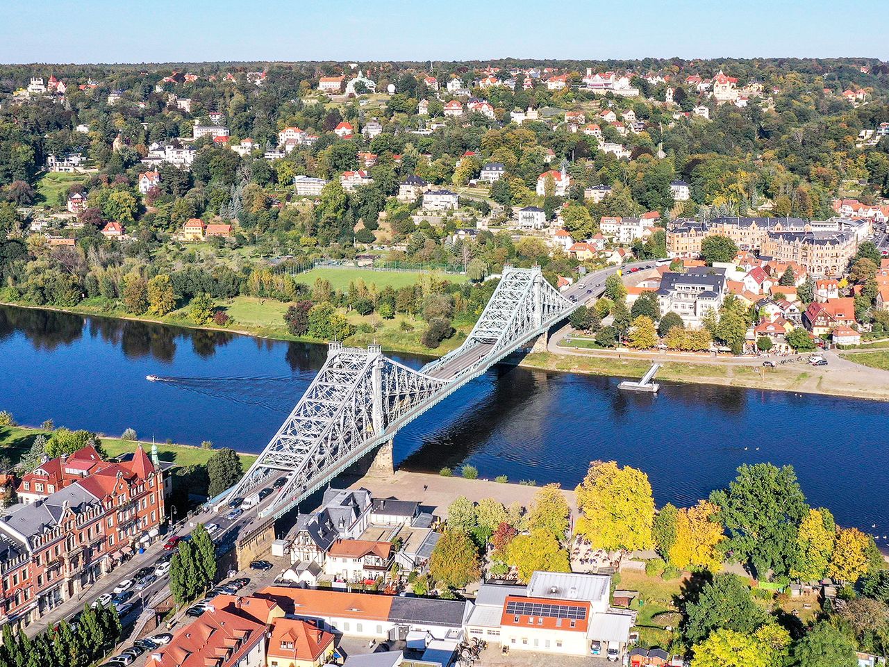 Blaues Wunder, Dresden Loschwitz