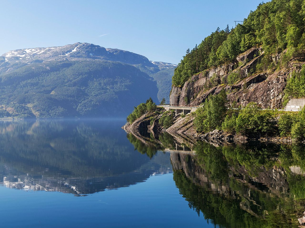 Suldalsvatnet, Norwegen