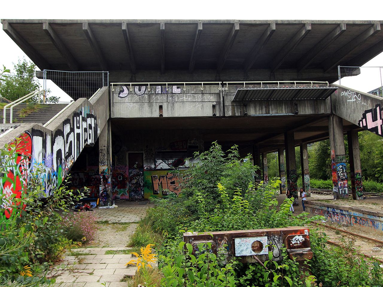 S-Bahnhof am Olympiastadion München 