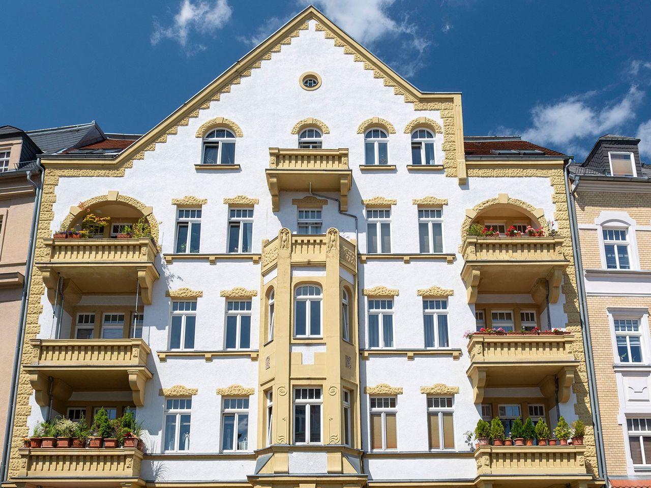 Jugendstilhaus im Chemnitzer Stadtteil Kaßberg