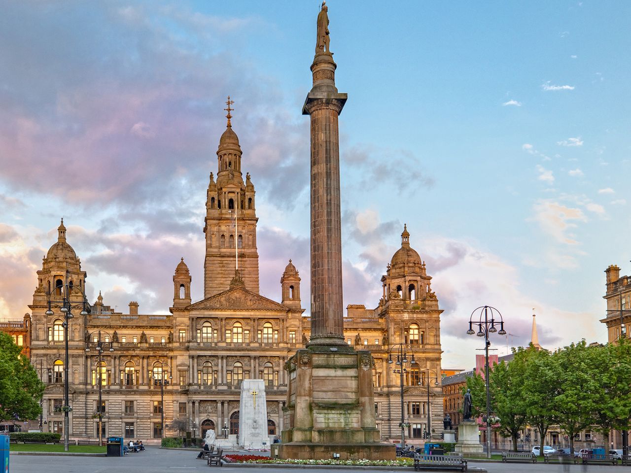 George Square in Glasgow