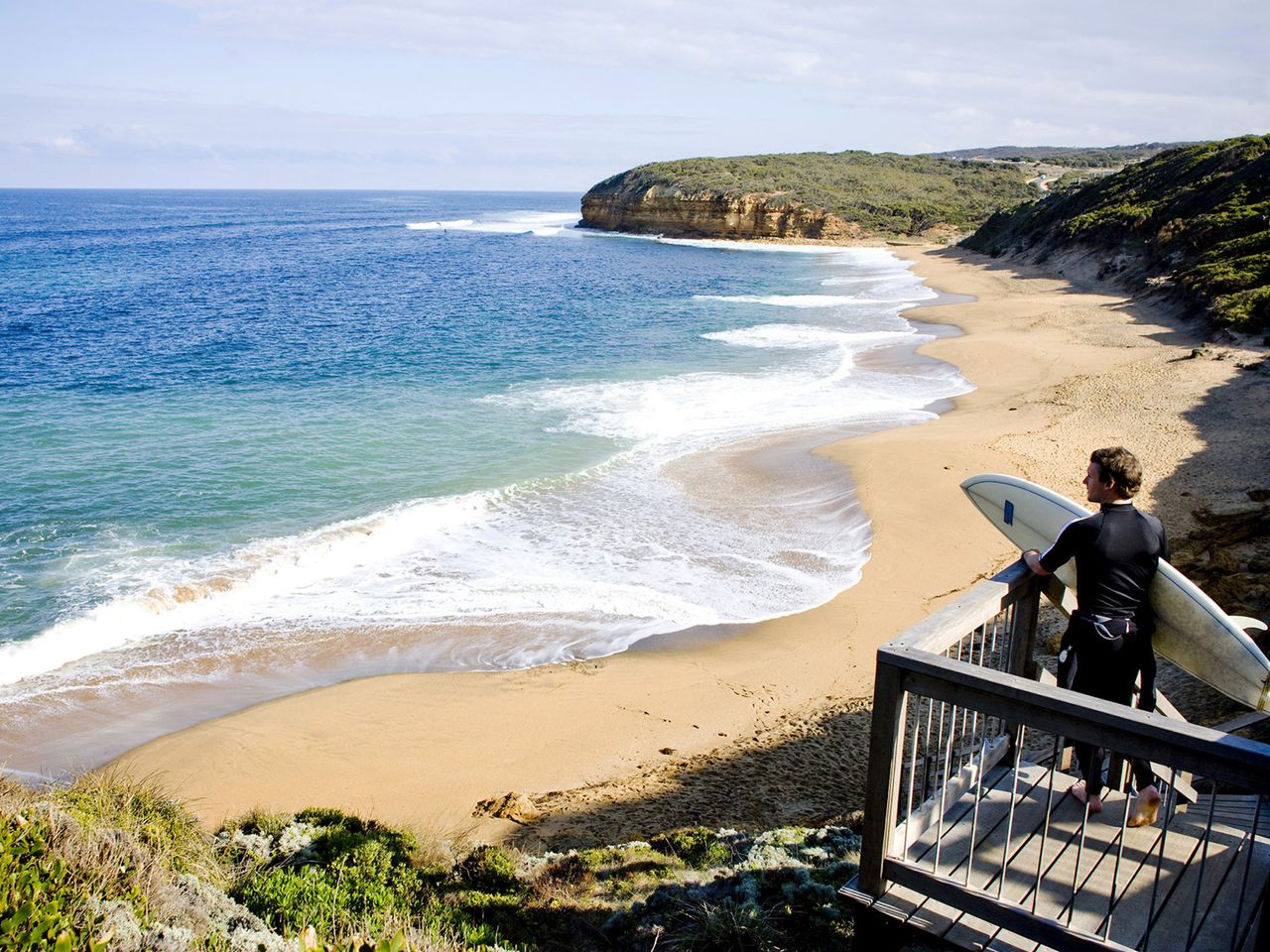 Bells Beach, Great Ocean Road in Australien