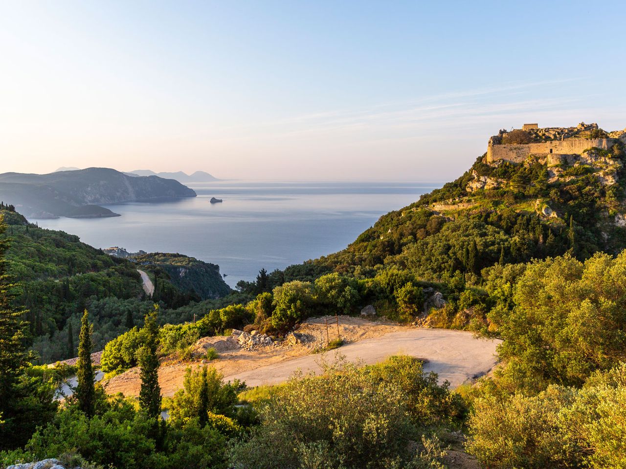 Burg Angelokastro auf Korfu