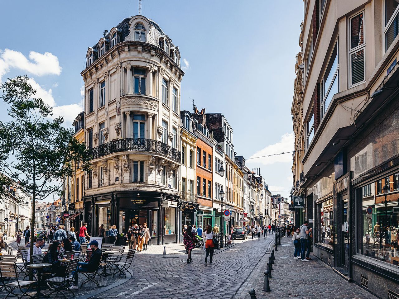 Rue Esquermoise, Lille, Frankreich
